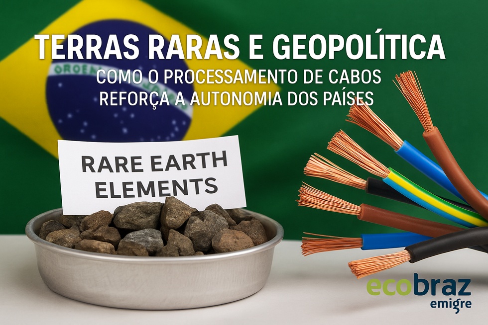 Terras Raras e Geopolítica: Como o Processamento de Cabos Reforça a Autonomia dos Países