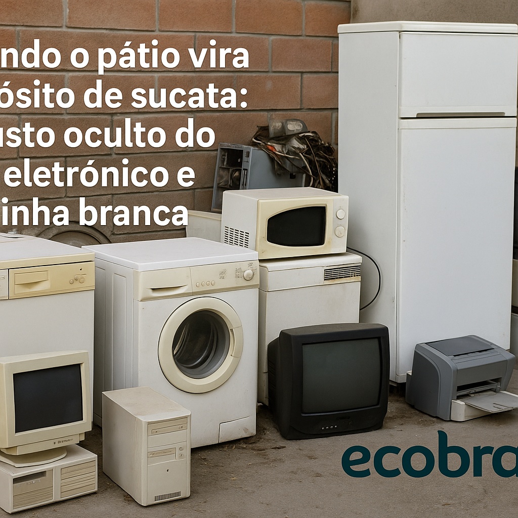 Quando o Pátio Vira Depósito de Sucata: O Custo Oculto do Lixo Eletrônico e da Linha Branca