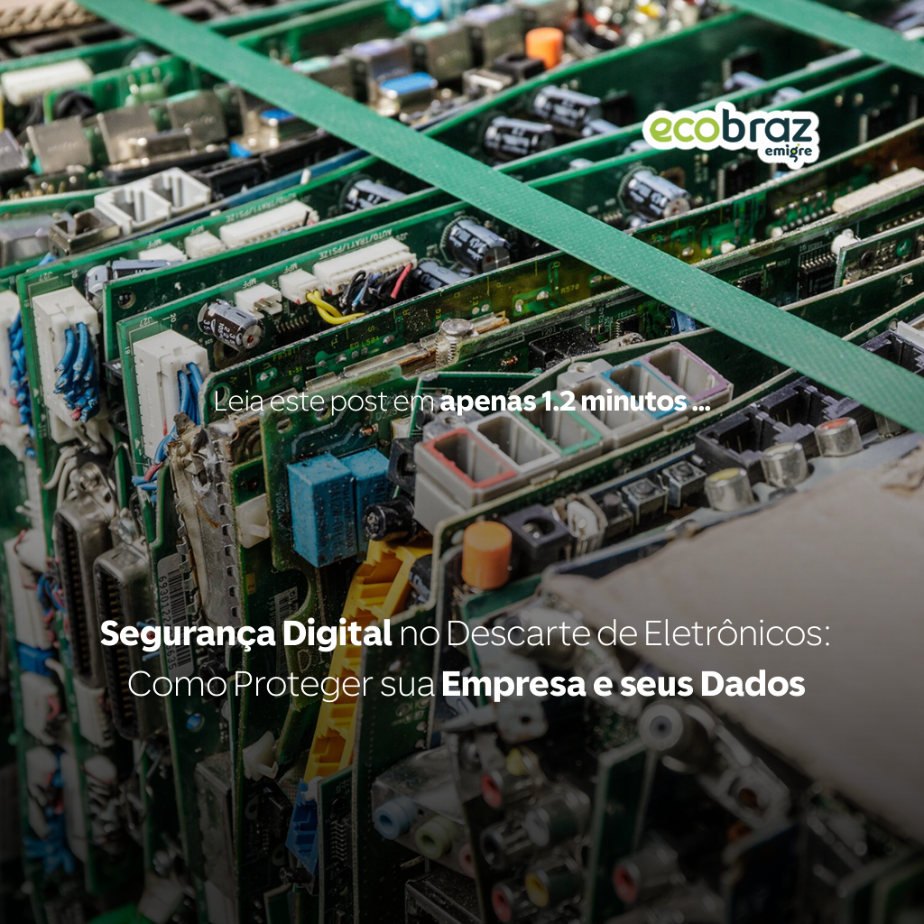 Digital Security in Electronic Disposal: How to Protect Your Company and Its Data
