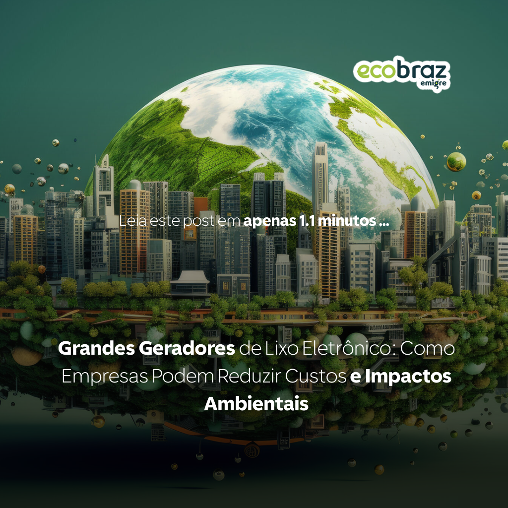Large Electronic Waste Generators: How Companies Can Cut Costs and Reduce Environmental Impact
