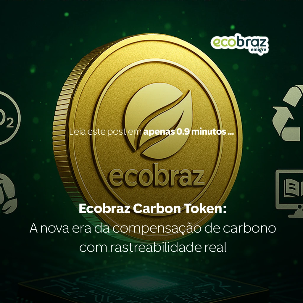 Ecobraz Carbon Token: A nova era da compensação de carbono com rastreabilidade real