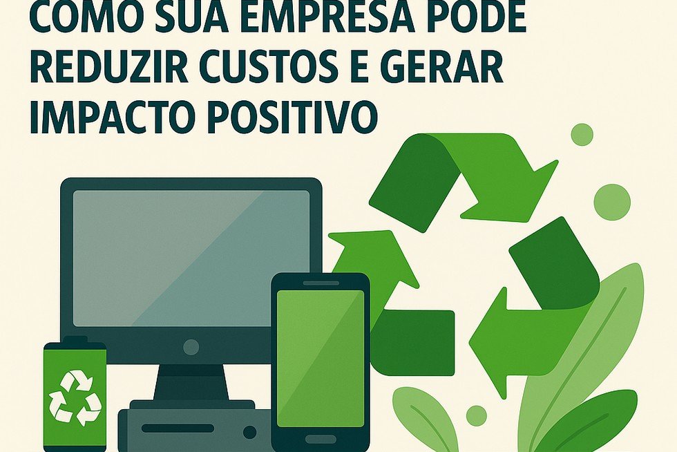 Reciclagem de eletrônicos: como sua empresa pode reduzir custos e gerar impacto positivo
