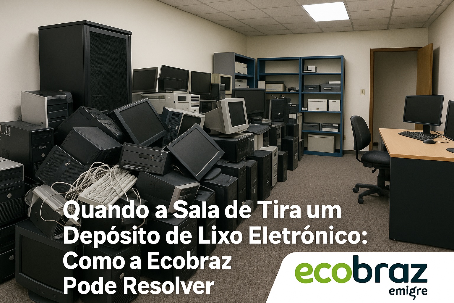 Quando a Sala de TI Vira um Depósito de Lixo Eletrônico: Como a Ecobraz Pode Resolver